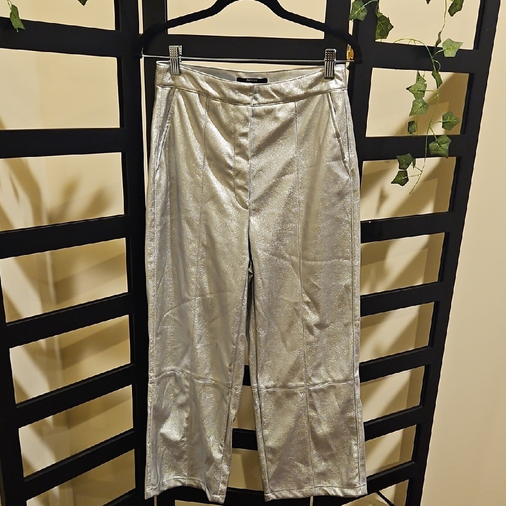 Bershka Metallic Silver Garment
